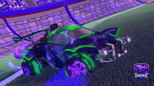 A Rocket League car design from Charlesburger