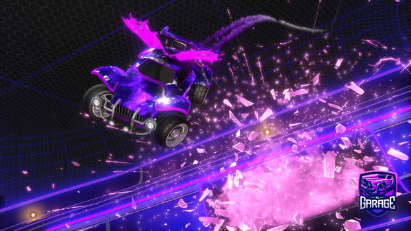 A Rocket League car design from TBGamer101