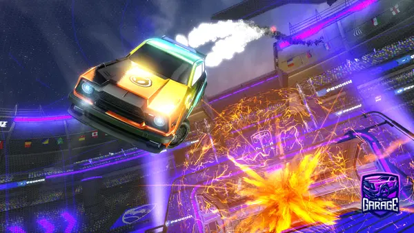 A Rocket League car design from kaebian