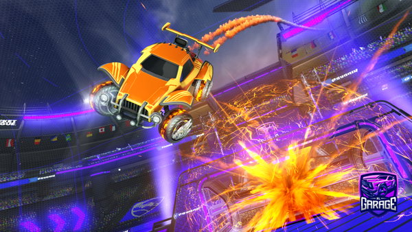 A Rocket League car design from Najjklos