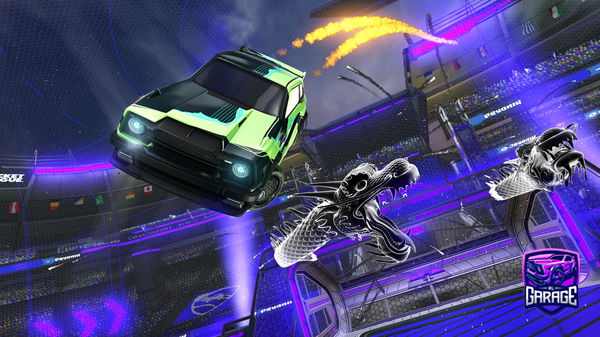 A Rocket League car design from Crg0611