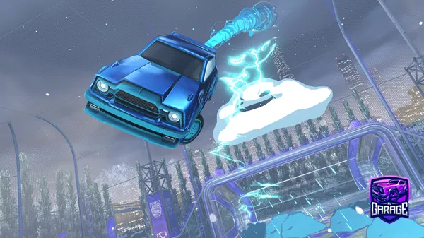 A Rocket League car design from BikeImKopf