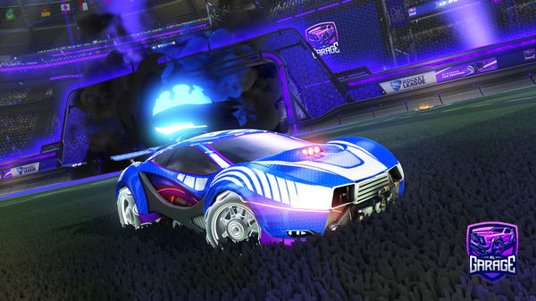 A Rocket League car design from TollBoi