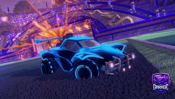A Rocket League car design from MrCapi