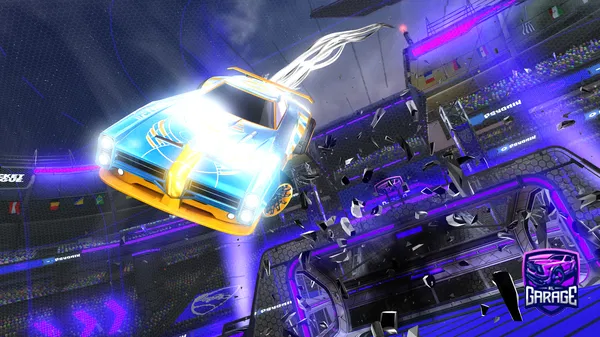 A Rocket League car design from Kronix04