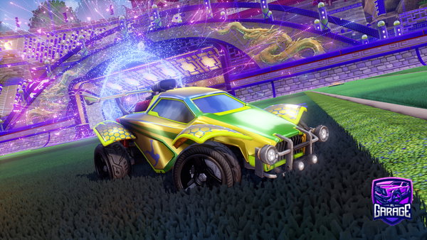 A Rocket League car design from Nikplays02