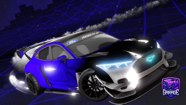 A Rocket League car design from aqumabtw