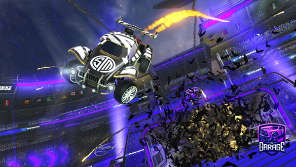 A Rocket League car design from Badpojken