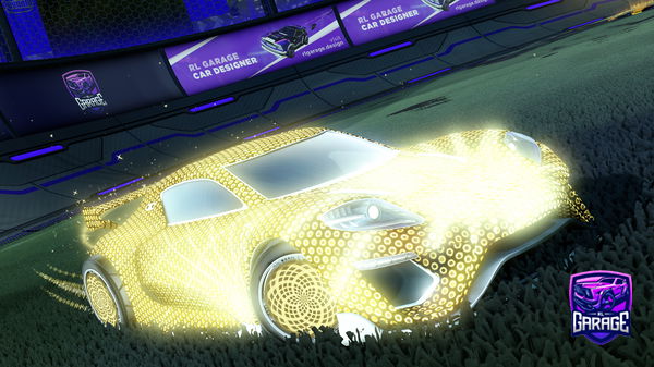 A Rocket League car design from SamDsouza