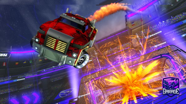 A Rocket League car design from Strom_weky