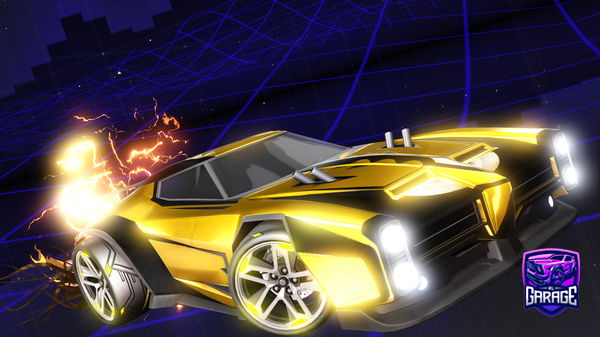 A Rocket League car design from DzOz