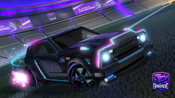 A Rocket League car design from OryBoy