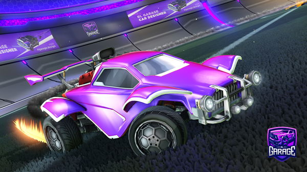 A Rocket League car design from Deceno