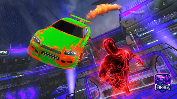 A Rocket League car design from FASTNETROCK