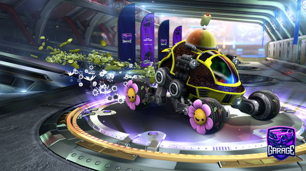 A Rocket League car design from Chocoogamez