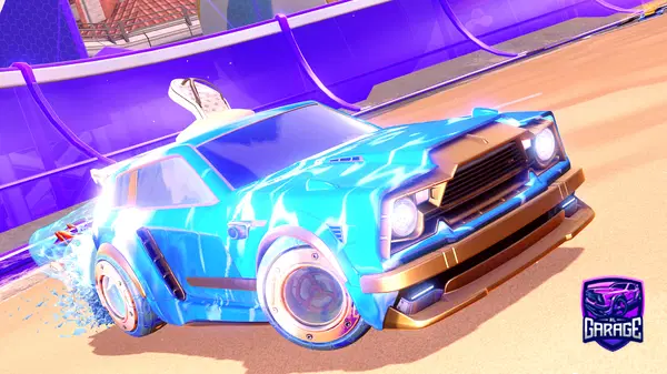 A Rocket League car design from ArtistChevy