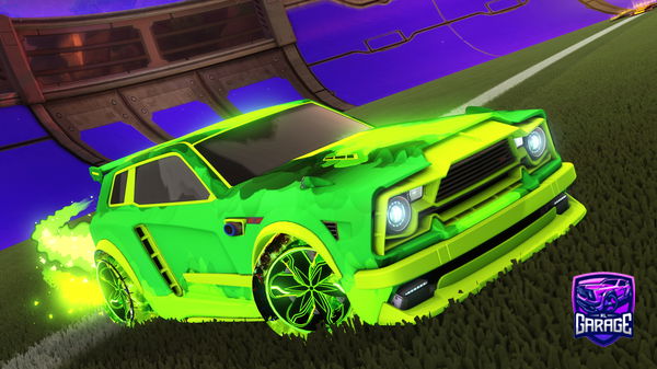 A Rocket League car design from Stopper