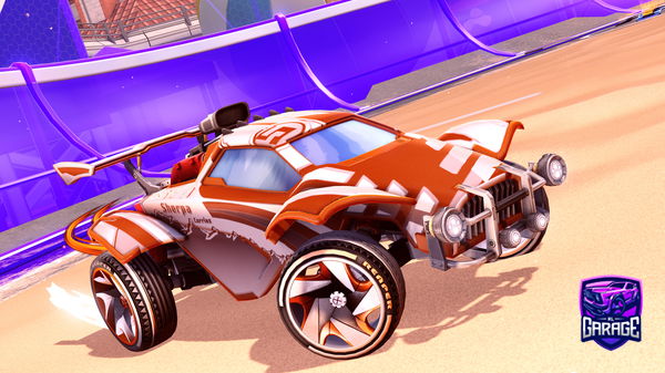 A Rocket League car design from Fishy7286