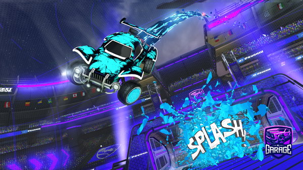 A Rocket League car design from DaMan1216