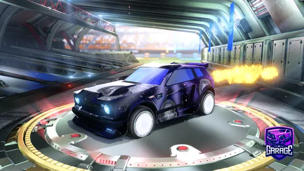 A Rocket League car design from ItssyzeFN