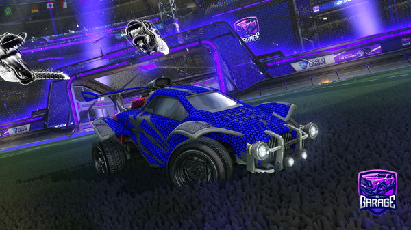 A Rocket League car design from TheSocialCOW