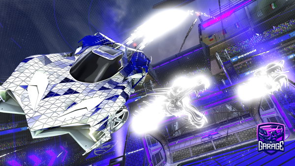 A Rocket League car design from HRH11