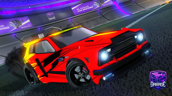 A Rocket League car design from C0SMIXITY