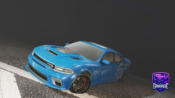 A Rocket League car design from Hey4093