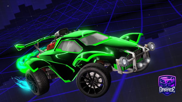 A Rocket League car design from NOODL