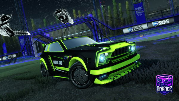 A Rocket League car design from Nano789