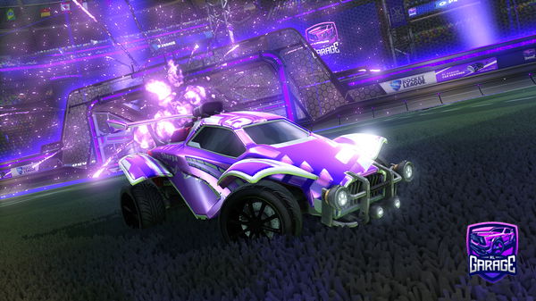 A Rocket League car design from Skedkniv