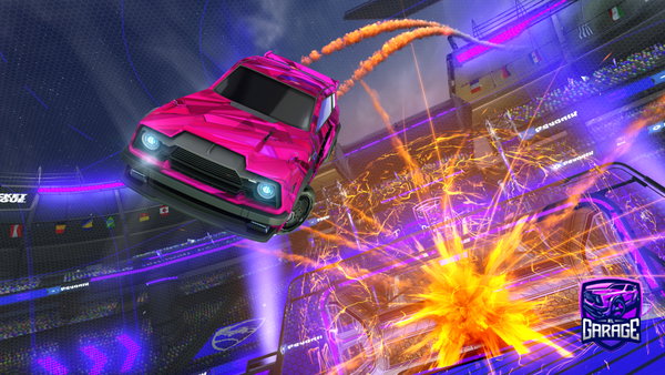 A Rocket League car design from Holayosoysanti94