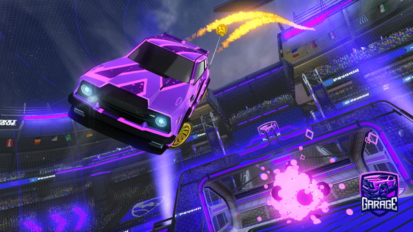 A Rocket League car design from Logan2489