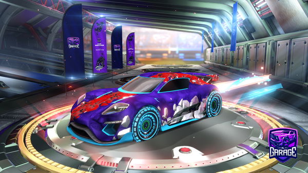 A Rocket League car design from TheGrapeBambeano