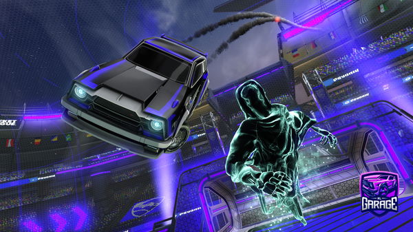 A Rocket League car design from BLOOZE_CLASSIX