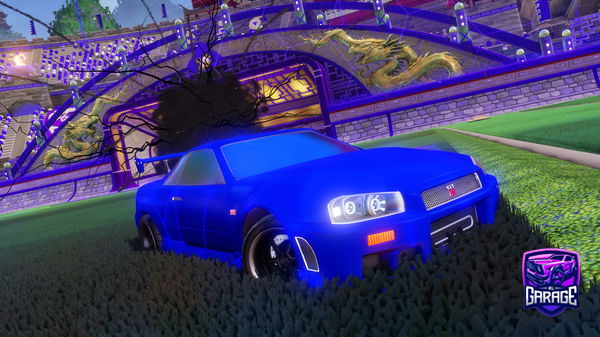 A Rocket League car design from noahokf094