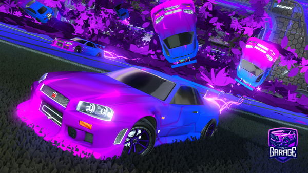 A Rocket League car design from Wxnders_