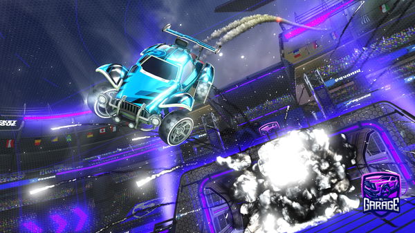 A Rocket League car design from C0mplExsnowy