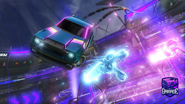 A Rocket League car design from 10137