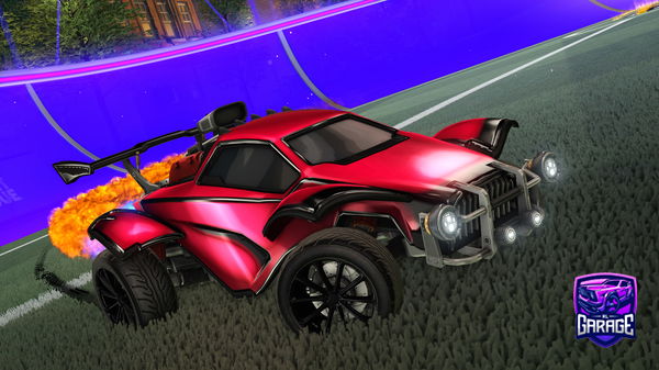 A Rocket League car design from XOGANGx