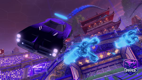 A Rocket League car design from Aztek2800