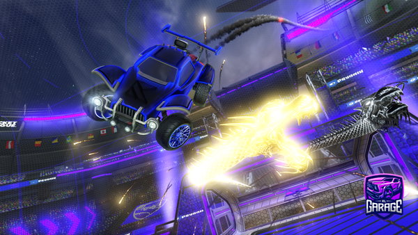 A Rocket League car design from CJMont12