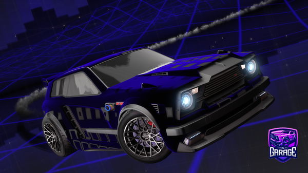 A Rocket League car design from Nicxs