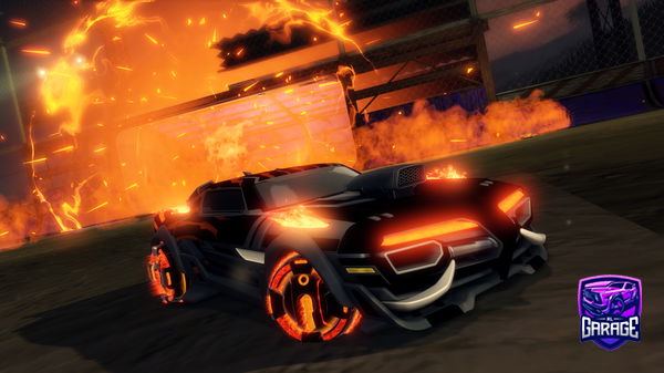 A Rocket League car design from Feral_Crab