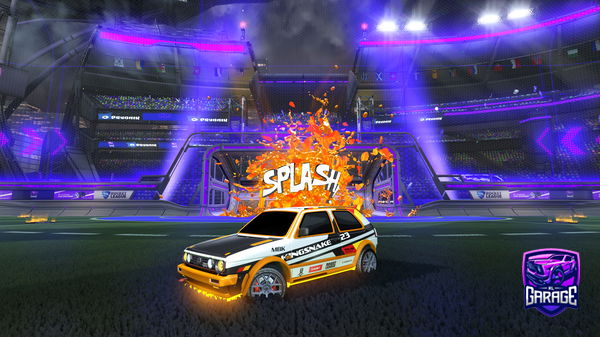 A Rocket League car design from KTRLCluB