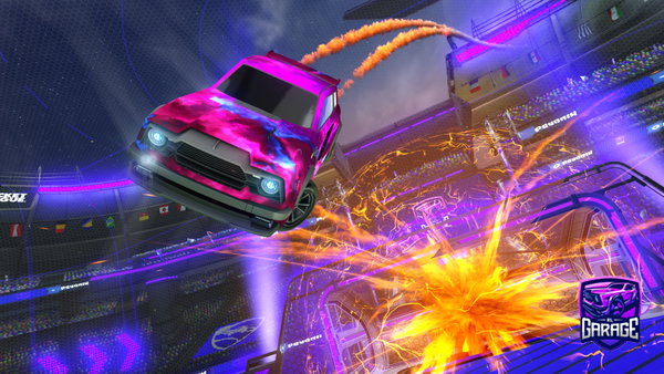A Rocket League car design from BlueAura9