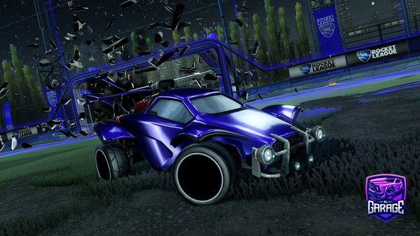 A Rocket League car design from Burstcreeper568