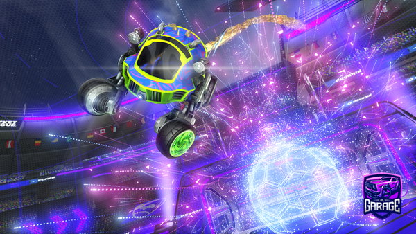 A Rocket League car design from mopsguden