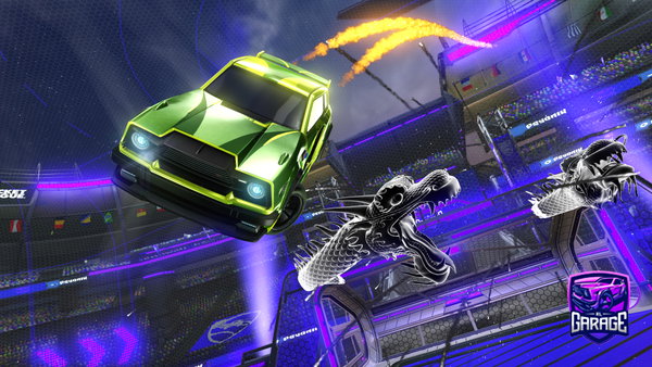 A Rocket League car design from hypnowave