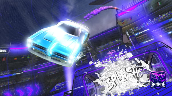 A Rocket League car design from negrotragaleche